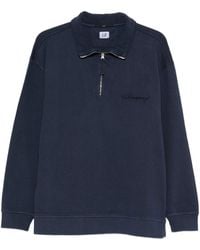 C.P. Company - Sweatshirts Polo Collar - Lyst