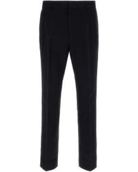 Gucci - Logo-Embroidered Trousers - Lyst