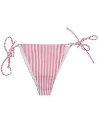 MC2 Saint Barth - Adjustable Laces Bikini Bottoms - Lyst