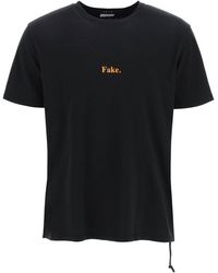 Ksubi - 'Fake' T -Shirt - Lyst