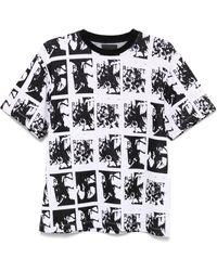 Rassvet (PACCBET) - Rassvet (pakket) Men Flower Jacquard T -shirt Gebreide Shirt - Lyst
