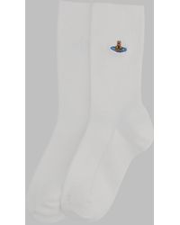 Vivienne Westwood - Socks Ribbed Crew - Lyst