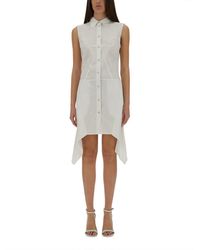 Helmut Lang - Bustier Shirt Dress - Lyst