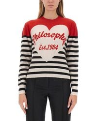 Philosophy Di Lorenzo Serafini - Jersey With Logo - Lyst