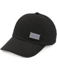 Emporio Armani - Logo Baseball Cap - Lyst