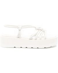 Gianvito Rossi - Hebe Leather Sandals - Lyst