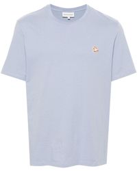 Maison Kitsuné - Chillax Fox Katoenen T-Shirt - Lyst
