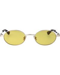 Bottega Veneta - Metal Sunglasses - Lyst