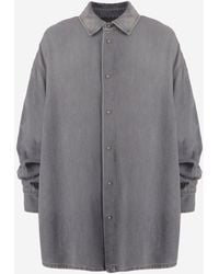 DARKPARK - Keanu -shirt In Katoen En Lyocell - Lyst
