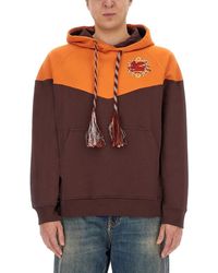 Etro - Hooded Sweatshirt With Logo - Lyst