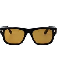 Tom Ford - Squared Sunglasses Ft1303 01 E - Lyst