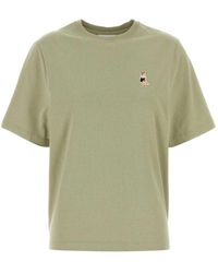 Maison Kitsuné - Dressed Fox Cotton T-Shirt - Lyst