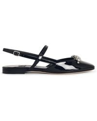 Jimmy Choo - 'Belinda Sb Flat' Lear Ballet Flats - Lyst