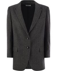 SAULINA - Antonia Single Breasted Jacket - Lyst