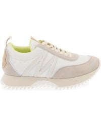 Moncler - Sneaker Pacey in nylon e pelle scamosciata. - Lyst