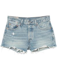 Levi's - 501 Original kurzer vage Finish - Lyst
