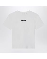 Givenchy - T-Shirt With Bow And Logo - Lyst