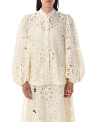 Zimmermann - T Shirts En Polos Wit - Lyst