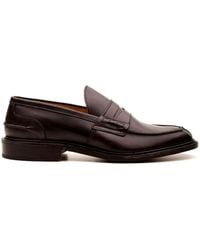 Tricker's - Tricker 's Chaussures plates marron - Lyst