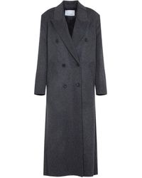 Frankie Shop - De Frankie Shop Gaia-wollen Jas Met Dubbele Rij Knopen - Lyst