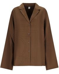 TOTEME - Flannel Pajama Top - Lyst