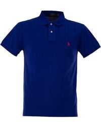 Polo Ralph Lauren - Slim Fit Mesh Polo Shirt - Lyst