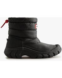 HUNTER - Korte Snow Boot - Lyst