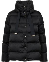 Herno - Bedekt Zwart - Lyst