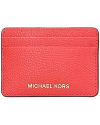 MICHAEL Michael Kors - Brieftaschen Korallenrot - Lyst