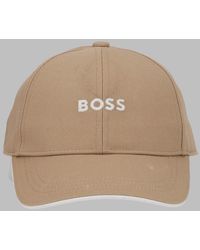 BOSS - Kids Cotton Baseball Cap - Lyst