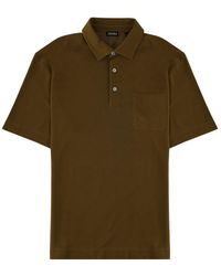 ZEGNA - Regular Fit Polo Shirt - Lyst