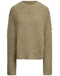 MM6 by Maison Margiela - Crew Neck Sweater - Lyst