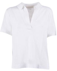 Filatures Du Lion - Polo Mc 001.Blanc - Lyst