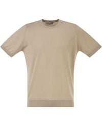 John Smedley - Kempton Cotton Crew Neck Sweater - Lyst