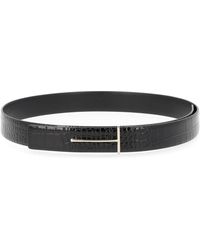Tom Ford - Logo Buckle Reversible Belt - Lyst