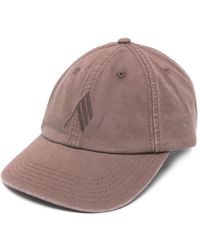 The Attico - Logo Cotton Baseball Cap - Lyst
