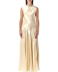 Alberta Ferretti - Jurken Wit - Lyst