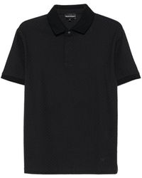 Emporio Armani - Cotton Polo Shirt - Lyst