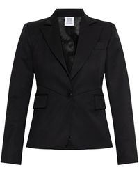 Vetements - Cut-Up Tailored Jacket - Lyst