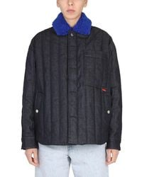 Sunnei - Jacket With Faux Fur - Lyst