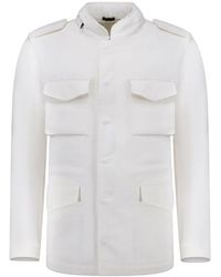 AUTORE - Cotton Field Jacket - Lyst