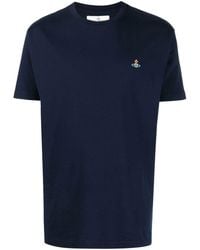 Vivienne Westwood - Prussian Organic Cotton T-Shirt With Signatur - Lyst