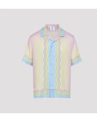 CASABLANCA - For The Love Of Dance Silk Shirt - Lyst