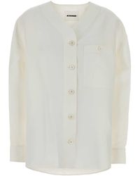 Jil Sander - Regular Solid Shirt - Lyst