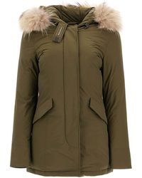 Woolrich - Luxury Arctic Parka With Fur - Lyst