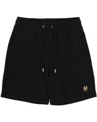 Belstaff - Logo Shorts - Lyst