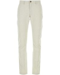Saint James - Sand Cotton Blend Pant - Lyst