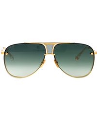 Dita Eyewear - Aviator Sunglasses Drx 2082 L Gld Clr L - Lyst