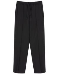 Valentino - Vlogo Wool Trousers - Lyst