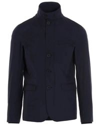 Herno - Jas Met Hoge Hals - Lyst